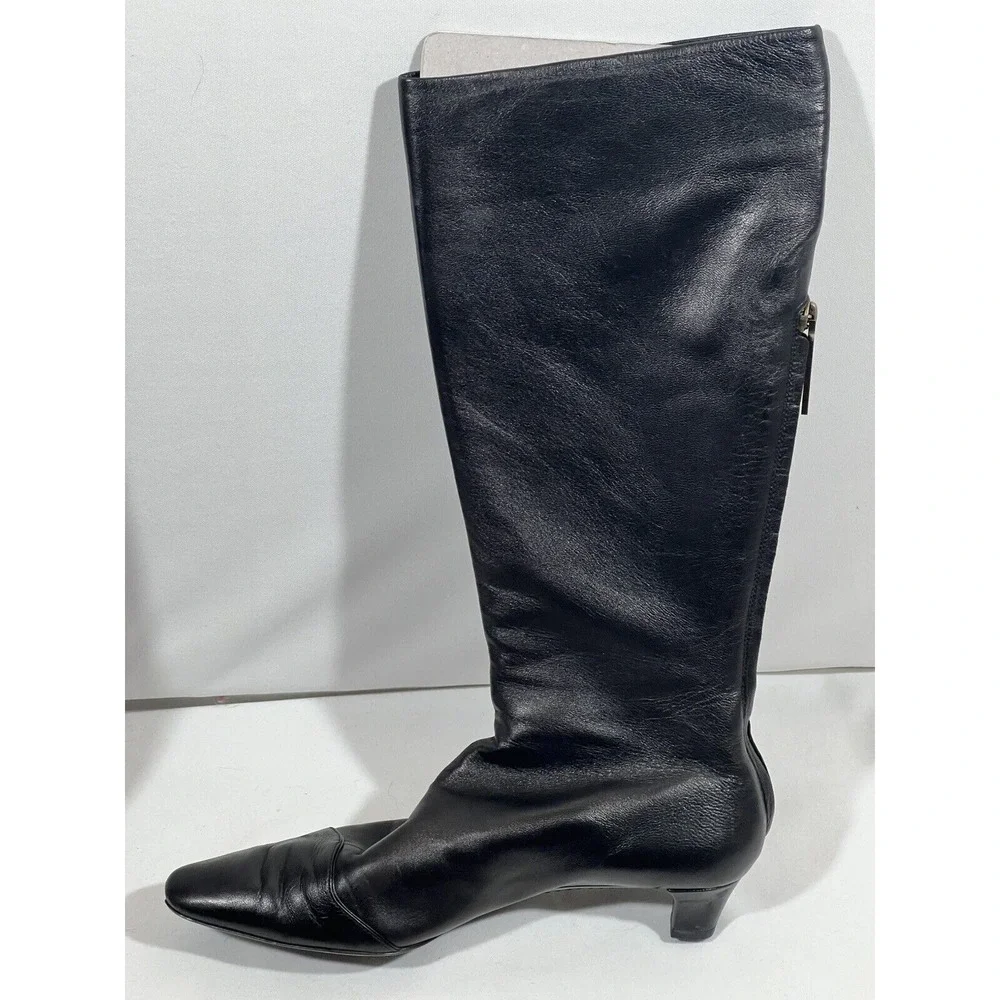 Louis Vuitton Boots Womens‎ 7.5 Black Leather Designer Luxury Ankle Boots
